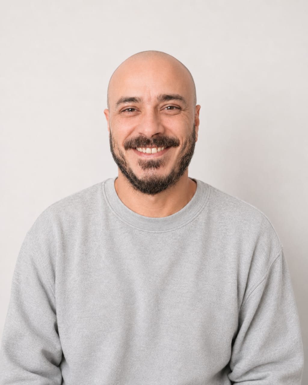 Retrato de Iván, integrante de Arquitectos de Vínculos
